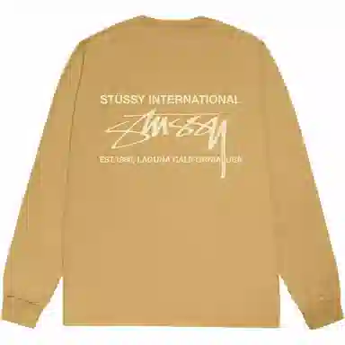 Stussy FW24 Smooth International LS Tee
