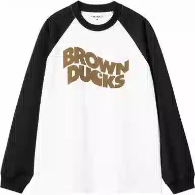 Carhartt WIP FW24 LS Brown Ducks Baseball T-S T