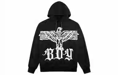 Boy London FW22 Hoodie Black