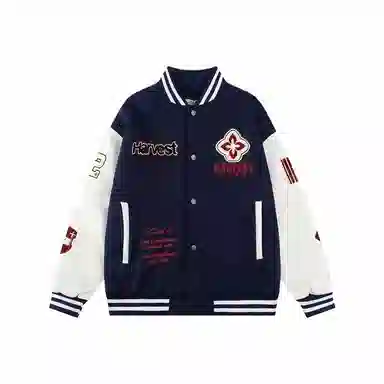 FALIAMS Vintage Street Baseball Jacket
