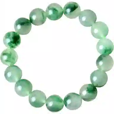 世存 新中式翠绿珠 独龙玉 手串 女款