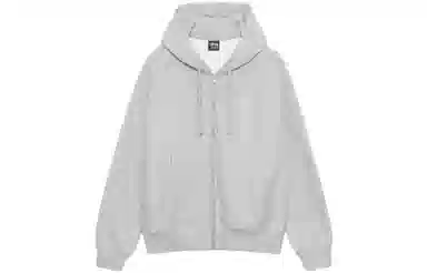 Stussy Stock Logo Zip Hoodie
