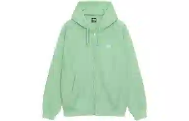 Stussy Stock Logo Zip Hoodie