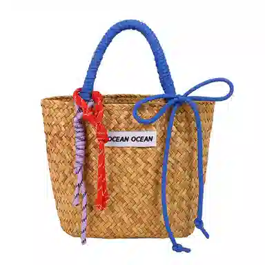 垣途者 简约时尚复古大气 草编 手提包 女款 多色