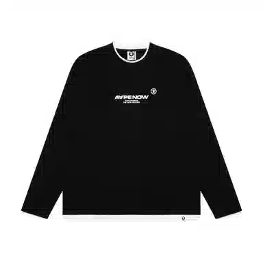 Aape Long Sleeve T-Shirt Black