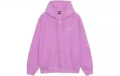 Stussy Stock Logo Zip Hoodie
