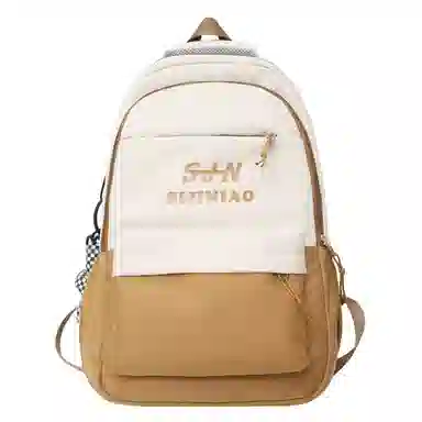 恒源祥 简约百搭时尚 尼龙 双肩包 男女同款情侣款 多色