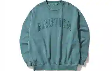 nautica white sail Logo
