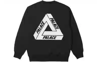 PALACE Fleece TRI-FERG CREW Black