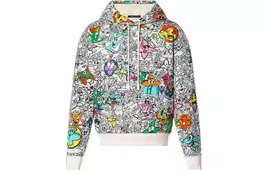 Louis Vuitton SS23 Graphic Hoodie White