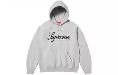 Supreme FW23 Raised Script Hoodie