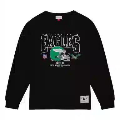 Mitchell Ness x NFL Philadelphia Eagles Division Long Sleeve T