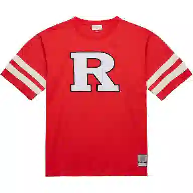 Mitchell Ness x NCAA Rutgers Scarlet Knights Heavyweight Yoke T