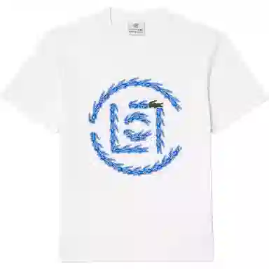 CLOT x LACOSTE FW24 White Tee