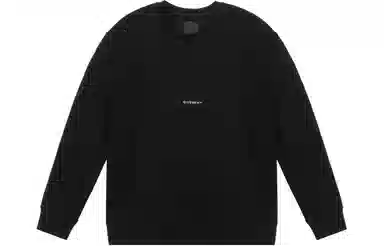 Givenchy SS23 Logo Crewneck Sweatshirt Black