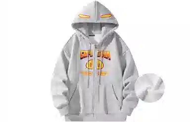 COMOWA Pig Letter Hoodie
