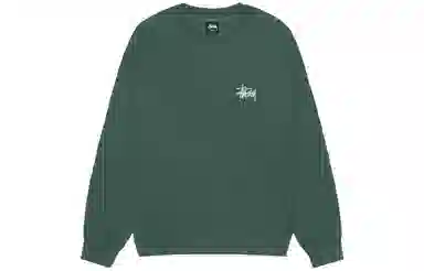 Stussy Basic Pigment Dyed Crew