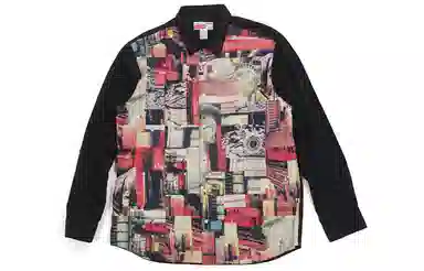 Supreme x Comme des Garcons SHIRT Patchwork Button Up Shirt Multicolor