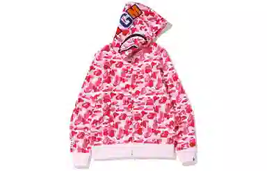A BATHING APE SS23 Abc Camo Shark Hoodie