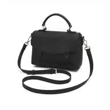 老人头 小众设计感通勤百搭高级质感手拿单肩包 头层牛皮 手提包 常规 女款 多色