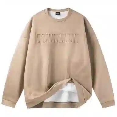 POINTLIMIT 3D Embossed Suede Sweatshirt