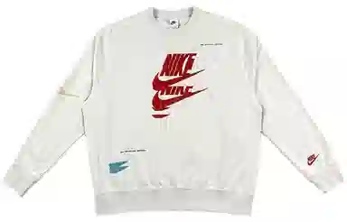 Nike Crewneck Pullover Sweatshirt White