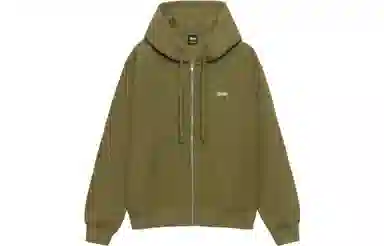 Stussy Stock Logo Zip Hoodie