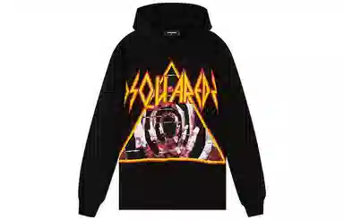 DSQUARED2 Logo Print Hoodie