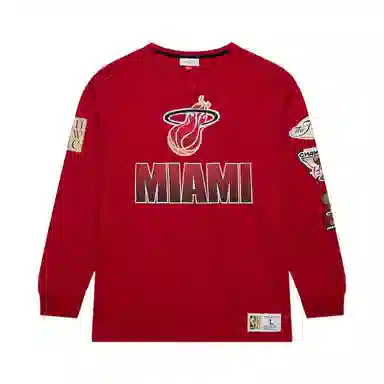 Mitchell Ness x NBA Vintage Logo Allover T