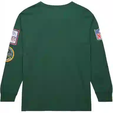 Mitchell Ness x NFL Green Bay Packers Vintage Logo Allover T
