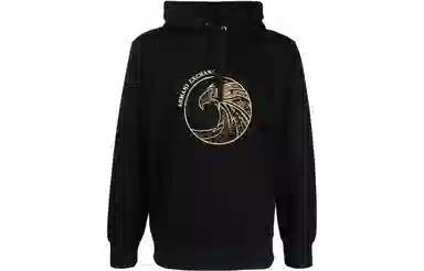 Armani Exchange Hoodie Black