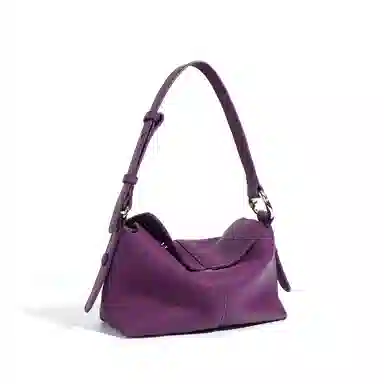 恒源祥 春季新时尚百搭腋下包大气高级感真皮懒惰风软皮托特包复古通勤手提斜挎包 牛皮 单肩包 女款 多色