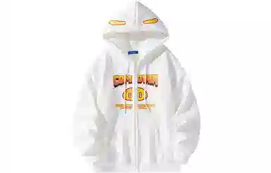 COMOWA Pig Letter Hoodie