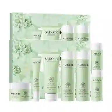 上朵 山茶花沁透舒缓护肤套装 保湿滋润补水 六件套