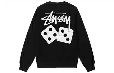 Stussy SS23 Dice Pigment Dyed Crew