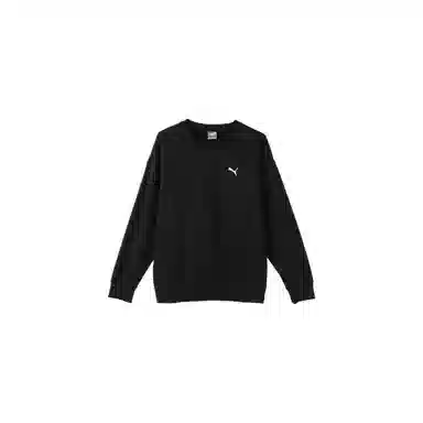 PUMA ESS CREW FL Black
