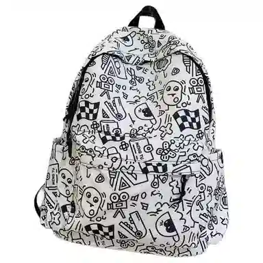 恒源祥 韩版森系简约 尼龙 双肩包 女款 多色