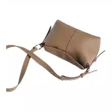 恒源祥 春季新时尚百搭腋下包大气高级感真皮懒惰风软皮托特包复古通勤手提斜挎包 牛皮 单肩包 女款 多色