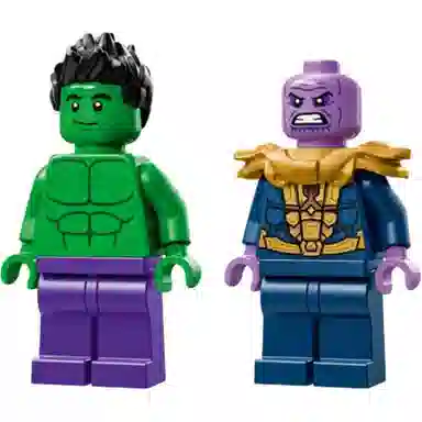 LEGO Marvel 76312 Hulk Off-Road Battle Thanos