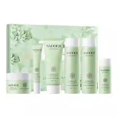 上朵 山茶花沁透舒缓护肤套装 保湿滋润补水 六件套