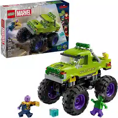 LEGO Marvel 76312 Hulk Off-Road Battle Thanos
