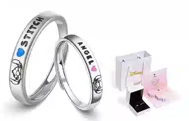 Disney Stitch S925 Silver Ring