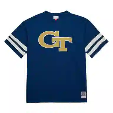 Mitchell Ness x NCAA Georgia Tech Yellow Heavyweight Yoke T