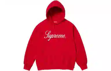 Supreme FW23 Raised Script Hoodie
