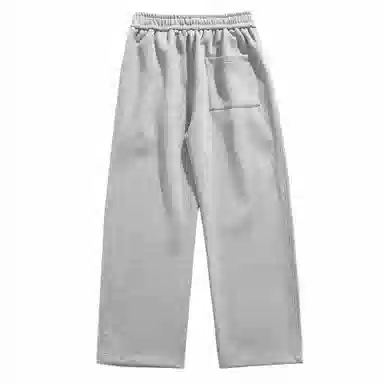 大卫贝肯 美式高街基础款简约字母潮流运动宽松时尚百搭休闲裤 男女同款