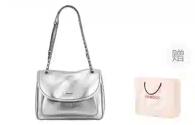 妙迪 高级感 牛皮 单肩包 常规 女款 白色