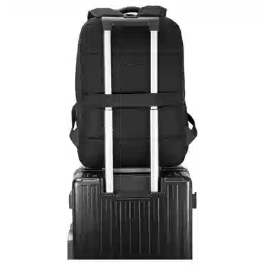 维多利亚旅行者 休闲商务风 皮膜 双肩包 常规 男女同款情侣款 曜石黑/现代灰/石墨灰