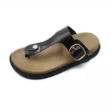 瓦里布 夏季搭扣休闲夹脚 防臭防滑人字拖鞋 女款