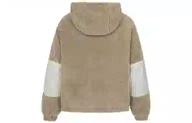 EMPORIO ARMANI FW22 Reversible Hoodie Jacket Camel