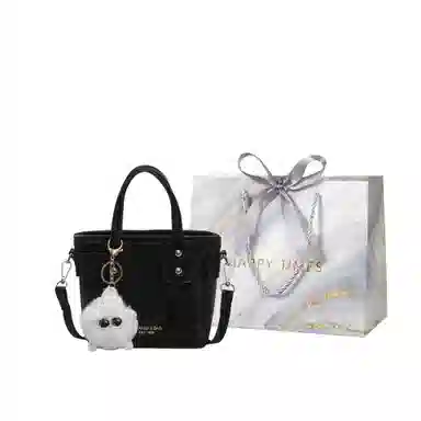 Miss Angel Crossbody Bucket Bag